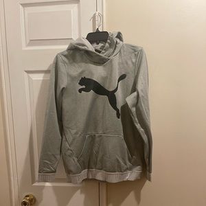 Gray Puma Hoodie